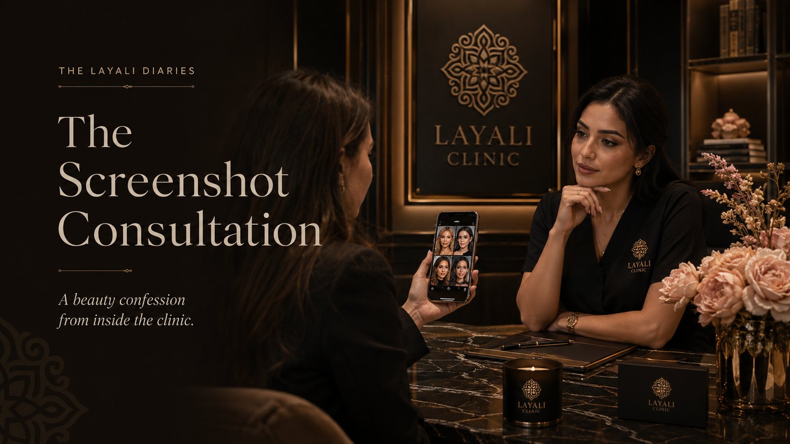 The Screenshot Consultation — The Layali Diaries